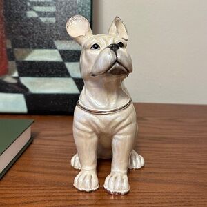 Ceramic French Bulldog Figurine